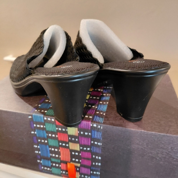 BERNIE MEV. Stella Open Toe High Heel Mules Shoes Sandals EUR 37 US 6 NIB - Picture 3 of 5